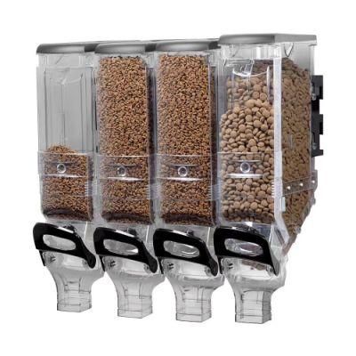 2022 Hot Selling Plastic Bulk Candy Nut Cereal Coffee Bean Dispenser