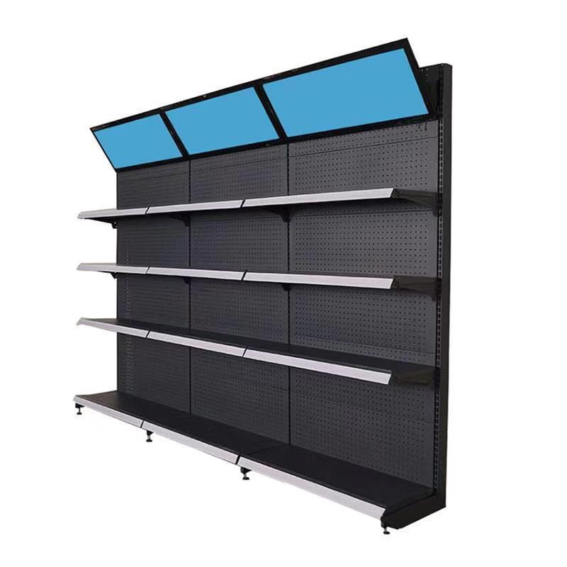 Multifunctional Accessories Double Sided Supermarket Shelf