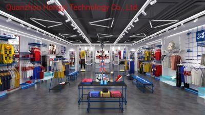 China Wholesale Sports Shop Interior Design Sport Shoe Display Rack Sport Display Stand