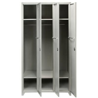 Locker Dressing Room Metal Storage Clothes Steel Modern Wardrobe Cabinet Locker