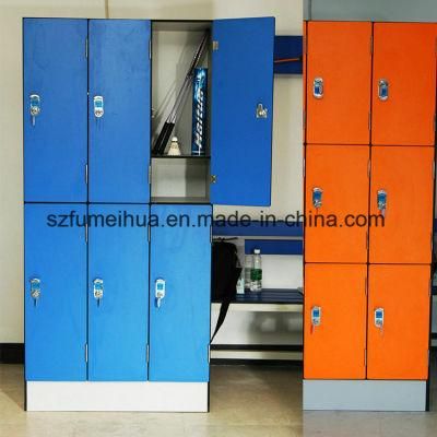 2 Tier Phenolic Laminate Storage Luggage Lockers