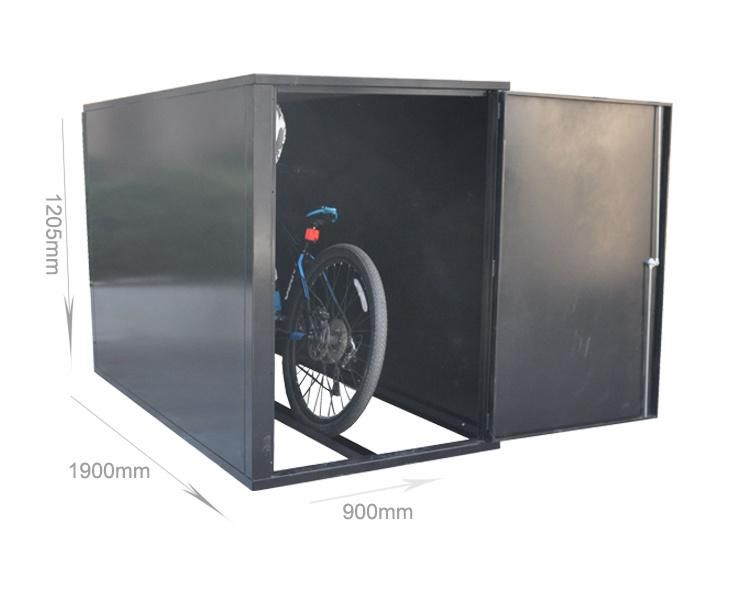 Outdoor Stainless Steel Sheds Metal Motorcycle Bike Box Shed Store