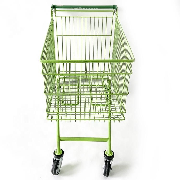 Cheap Supermarket Shopping Trolley, Shopping Cart, Supermarket Trolley 175L