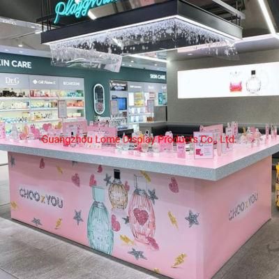 Perfume Skincare Display Stand Customize Counter Top Display Cosmetic