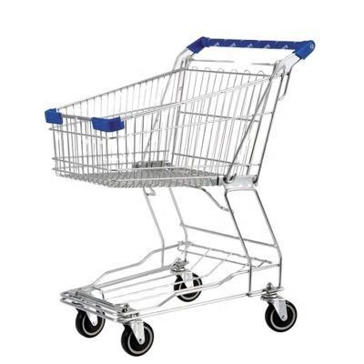 Steel Zinc Plated Metal Supermarket Store Shop Shopping Trolley