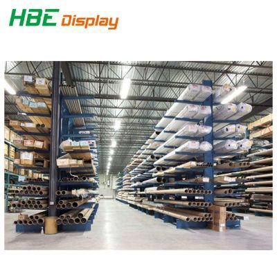 Warehouse Cantilever Stacking Racking for Rebar Storage