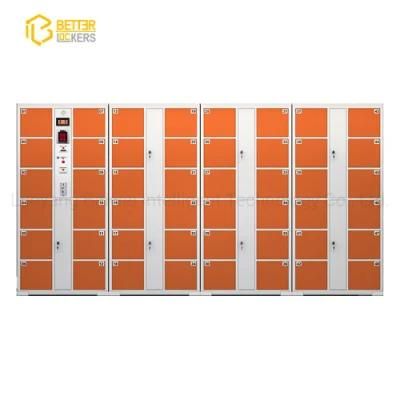 Face Recognition Steel Automatic Locker Metal Electronic Cabinet Digital Locker