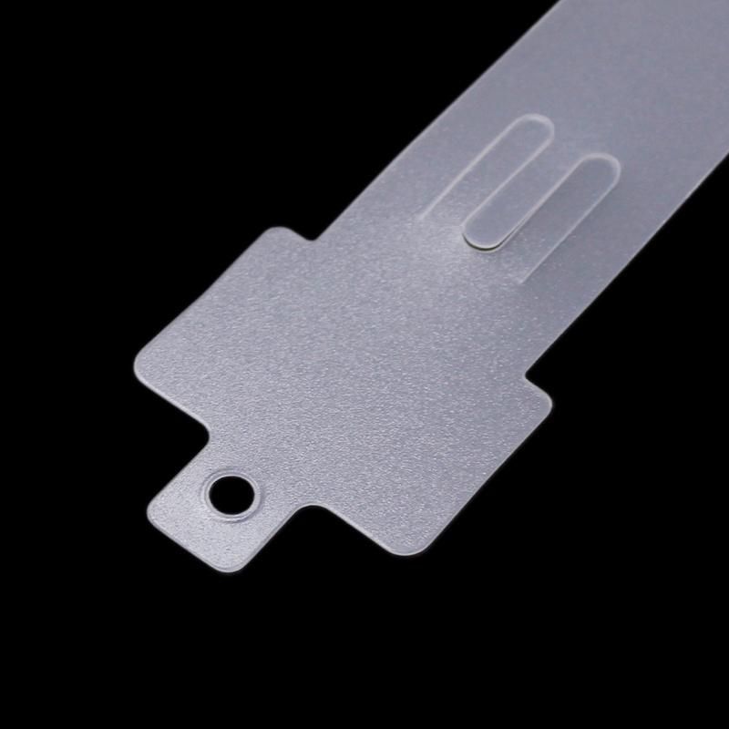 Supermarket Merchandising Plastic Clip Strip with 6 Hooks