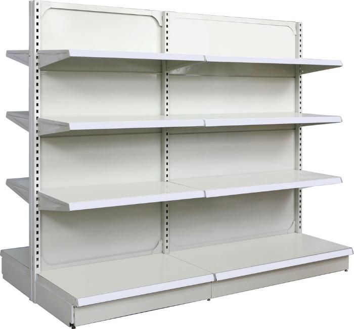 OEM ODM Supermarket Single Side Wall Shelf Double Side Gondola Shelves with Good Price