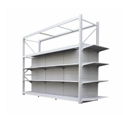 Double Sided Multi-Function High Quality Cold Rolled Steel Supermarket Shelf for Supermarket