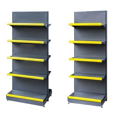 Hot with Shop Design Gondola Metal Display Rack Supermarket Shelf