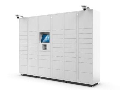 Cold Rolled Steel Combination DC Electronic Gym Lockers Intelligent Locker