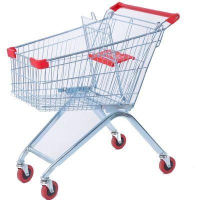 Supermarket Shopping Trolley &amp; Carts Convenience Store Shopping Cart Hand Push Cart for Shopping