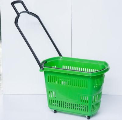 Storage Fruit Plastic Basket with Handle