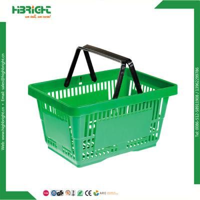 Virgin Plastic Supermarket Handle Basket