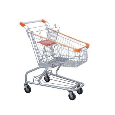 Easy Transport Low Price 150L American Style Supermarket Trolley
