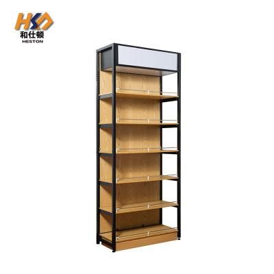 Manufacture Heavy Duty Cold-Rolled Steel Supermarket Rack Gondola Supermarket Shelves