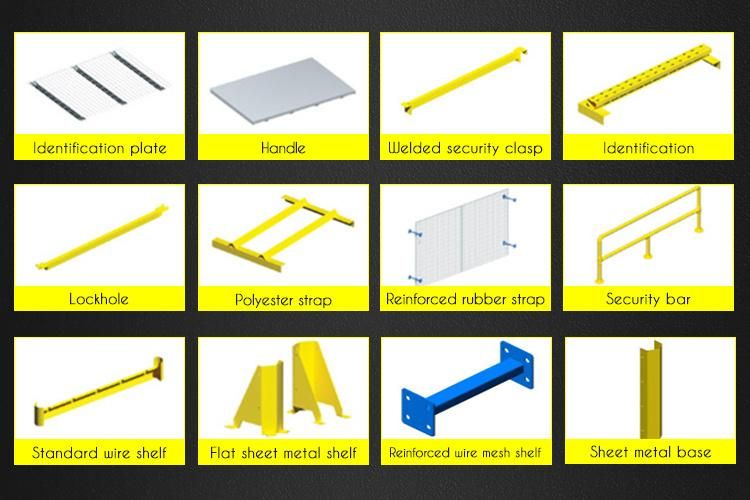 Steel Storage Heavy Duty Display Warehouse Rack with Castor