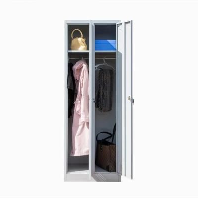 2 Door Steel Gym Iron Locker Cabinet