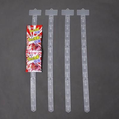 Plastic Hanging Display Supermarket Retail Stores Shelf Clip Strip