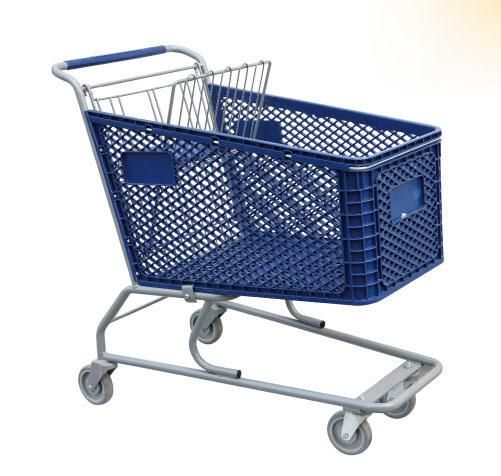 Plastic Shopping Carts with Ce Certification (JT-EP-180)