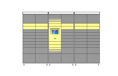 Customized Smart Parcel Delivery Locker with 15.6&quot; Screen Android System