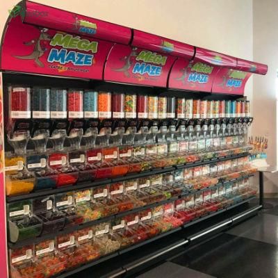 Supermarket Shelf Snack Display Racks Candy Display Racks
