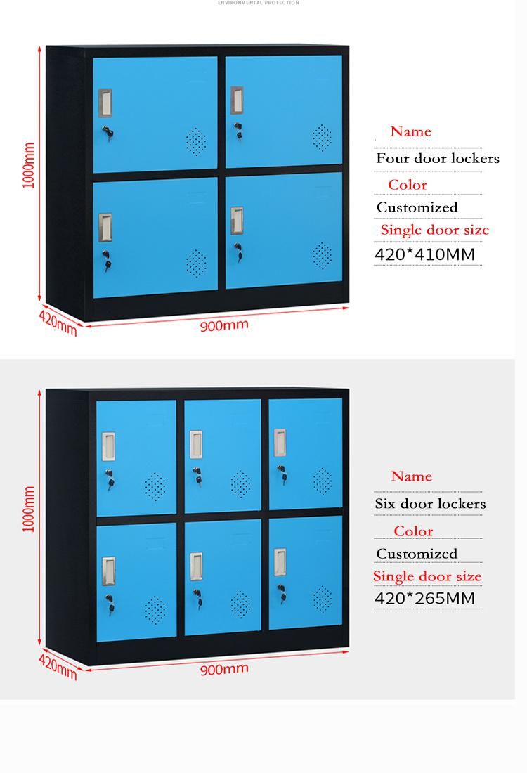 Household Children′ S Toy Storage Cabinet, Locker for Bag and Shoes.