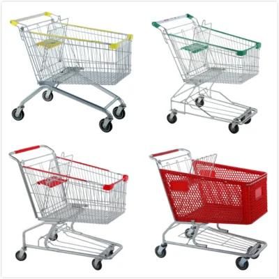 Manufacturer Heavy Duty Supermarket Grocery Shopping Trolley Cart