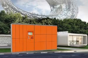 40 Door Electronic Public Locker Safe Storage Computerized Parcel Delivery