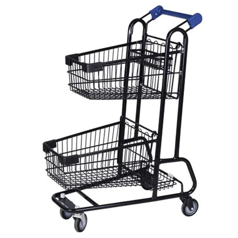 Hsd Factory Wholesale Customized Shopping Trolley Cart Supermarket Carts