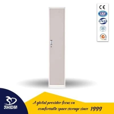 Single Door Individual Locker Metal Changing Room Clothes Storage Locker