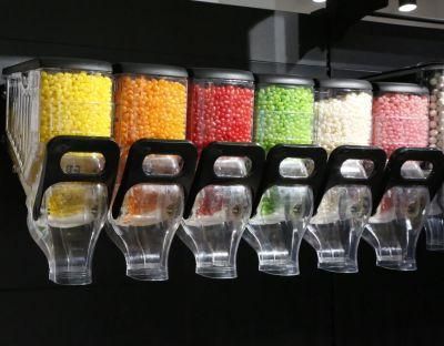 Ecobox Gravity Bin Nuts Plastic Candy Bulk Food Dry Food Coffee Beans Dispenser Granel for Stores