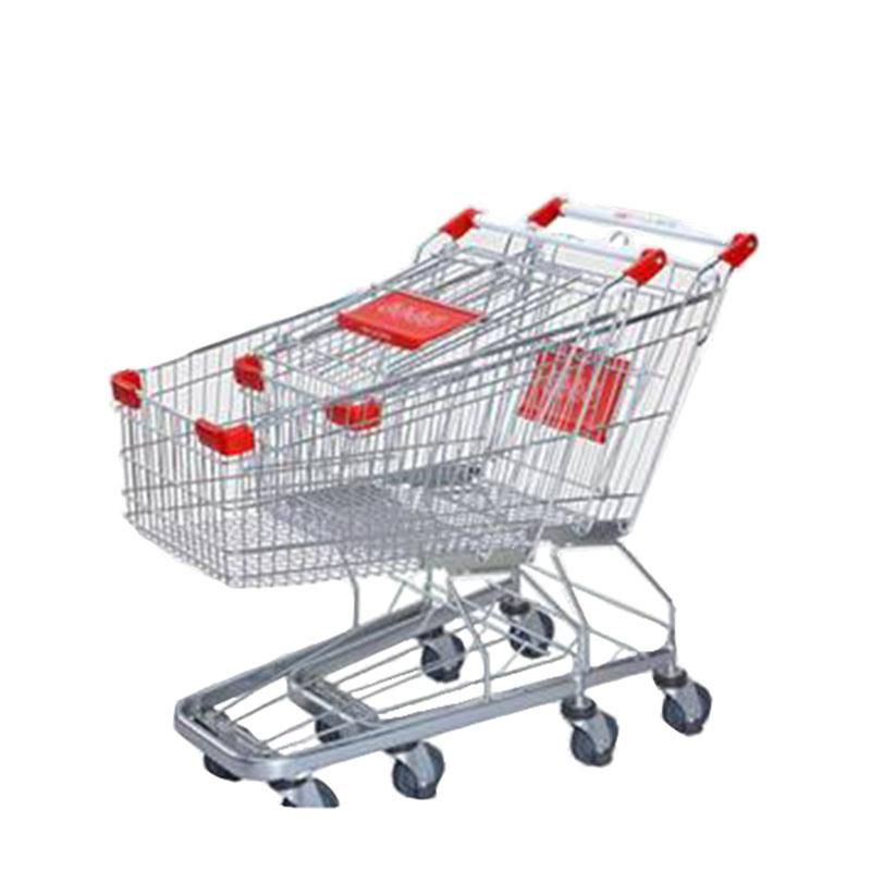 Custom Eco Friendly Shopping Grocery Cart, Wholesale Supermarket Folding Shopping Trolleys