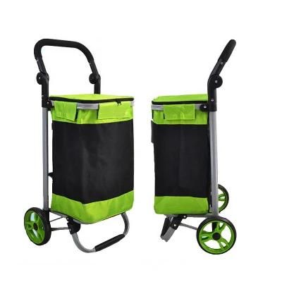 Foldable Shopping Trolley Shopping Trolley Bag Vegetable Folding Wheeled Light Weight Shopping Trolley Bag