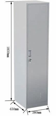 Hot Sale Single Door Storage Locker Cabinet