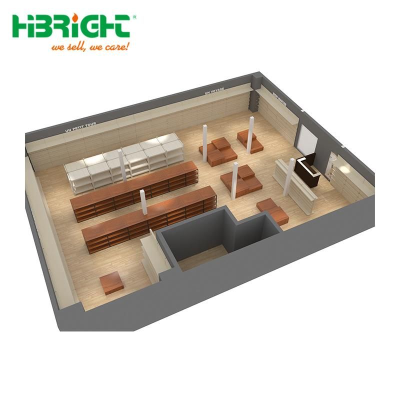 Whole Store Design for Supermarket Shelf