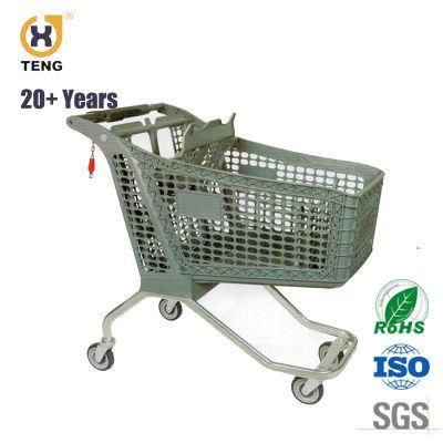 Plastic and Steel Shopping Trolley, 100L, 135L, 170L, 175L, 200L, 220L