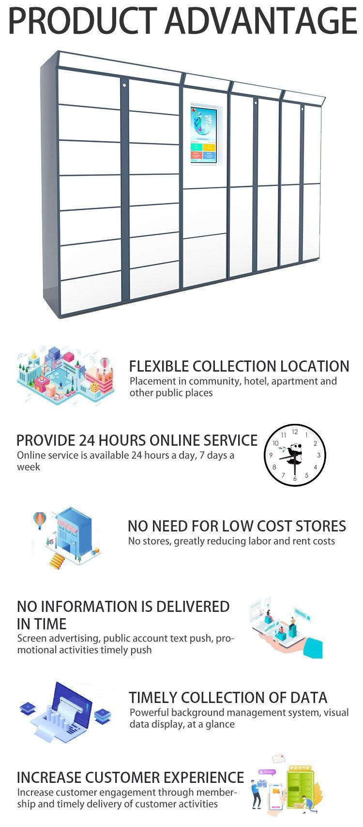 Self Service Smart Laundry Locker with Remote Management System