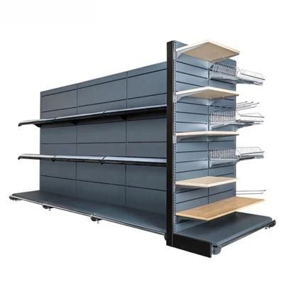 High Quality Double Side Single Side Adjustable Supermarket Rack Shelving