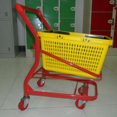 Supermarket Metal Kids Hand Shopping Cart