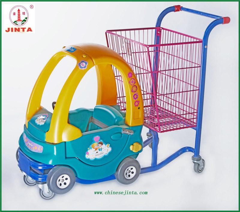 Shopping Mall Use Kids Auto Trolley Shopping Carts (JT-E17)