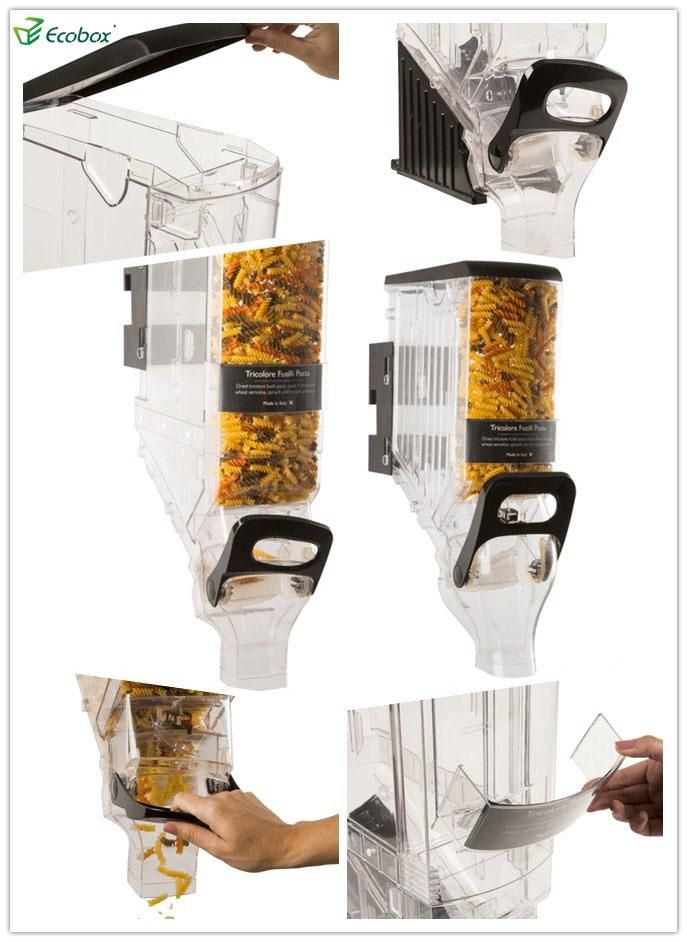 Supermarket Dry Food Bins Gravity Cereal Dispensers