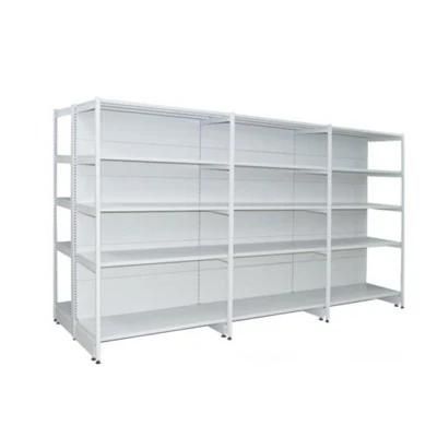 Double Sided Heavy Duty Supermarket Storage Display Shelf