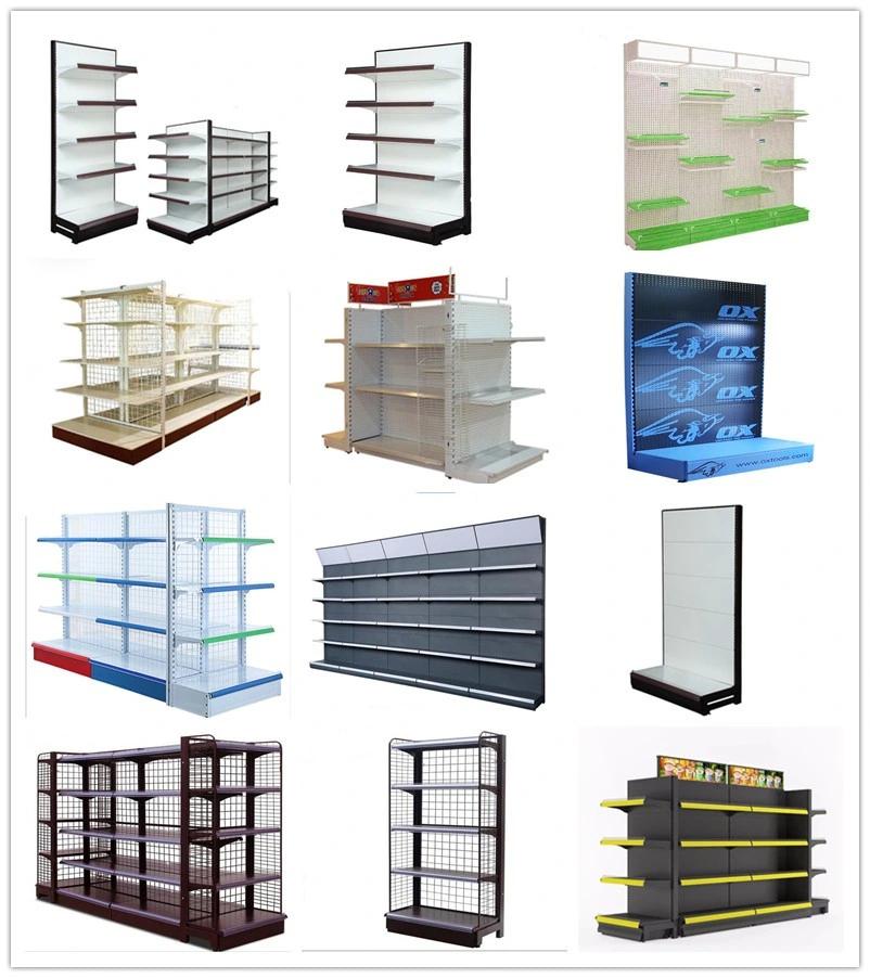 Fashionable Metal Supermarket Hypermarket Shelf Heavy Duty Loading