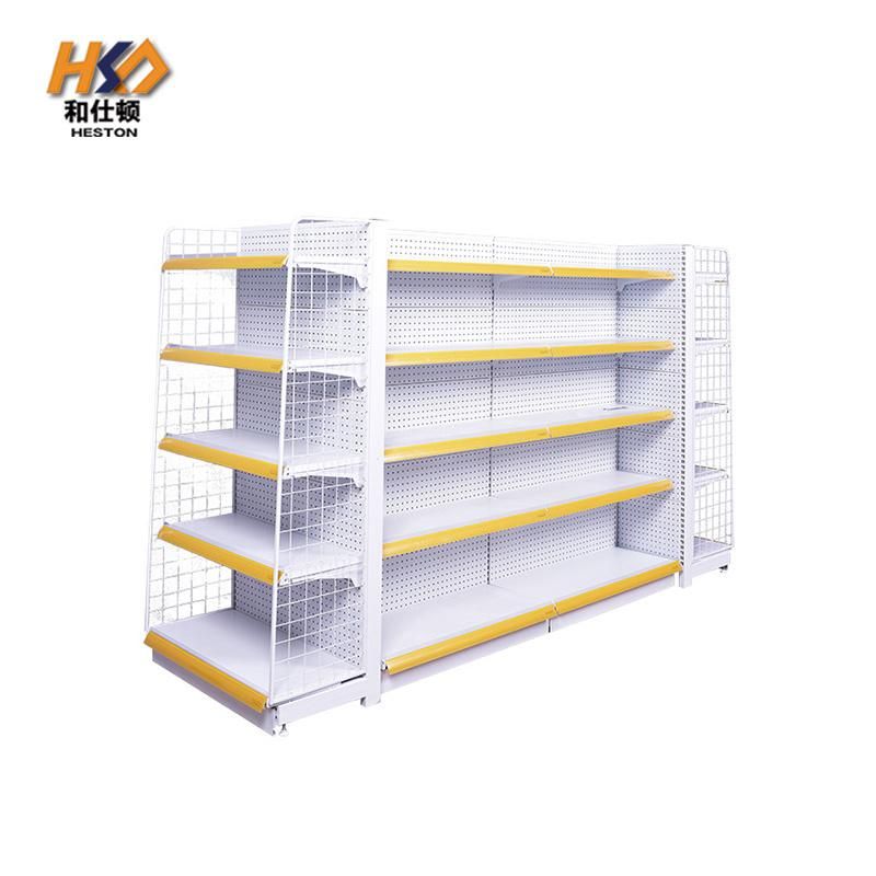 Simple and Graceful Easy to Install Supermarket Metal Shelf Store Retail Racks