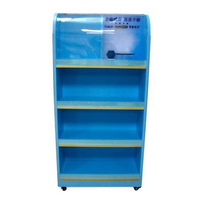 Customized Milk Powder Acrylic Display Cabinet Display Rack Stand Wood Showcase