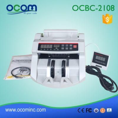 Ocbc-2108 Mg UV Money Detector /Counting Machine/Banknote Value Counter