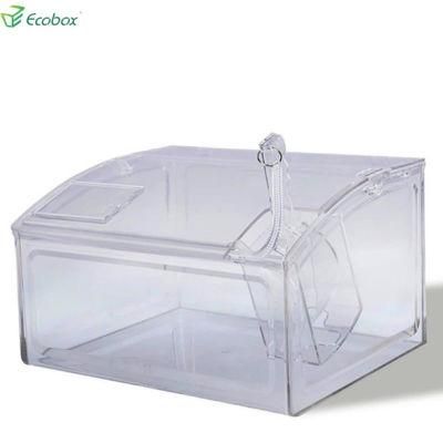 Plastic Bulk Feed Bins Dry Food Bin Candy Scoop Bin