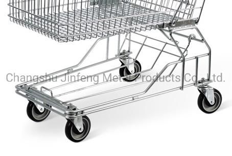 Supermarket Trolleys Shopping Carts with Four Wheels